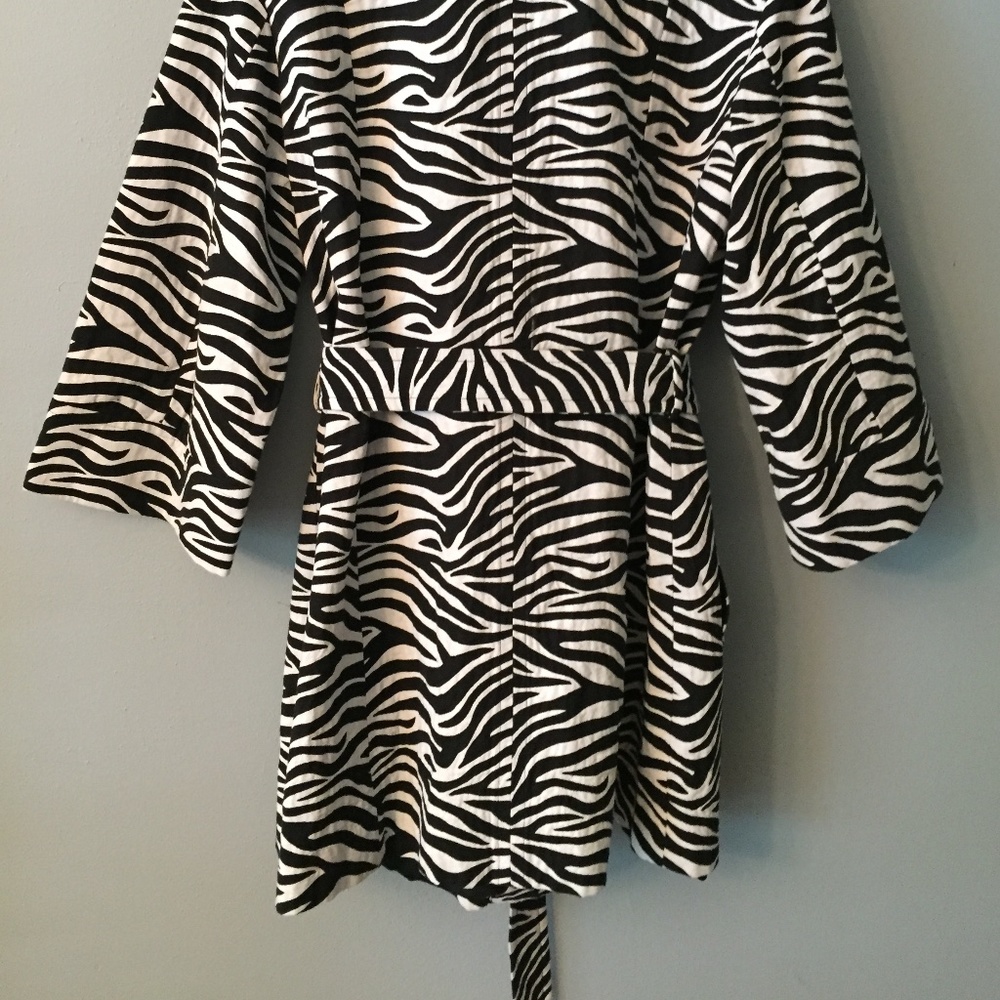Inc Zebra Print Jacket - image 4